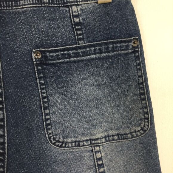 O'Neill Womens Marina Jean Shorts Denim Dark Wash Blue Grass Wash Size 27 NWT - Picture 14 of 16